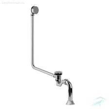 Слив-перелив Washbasin click-clack, хром 3000.01 CR