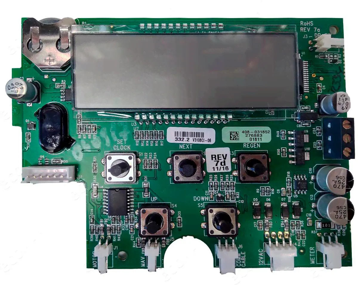 Электронная плата Clack V1-V2QC EW для клапана управления
