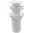 Донный клапан Alcaplast A395B click-clack Белый