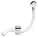 Обвязка для ванны McAlpine Click-Clack 1 1/2"х40мм, 25мм, хром MRB12-PB