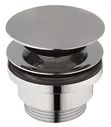 Донный клапан для ванны Creto Vicario CRSP0007 CR Click-Clack, хром
